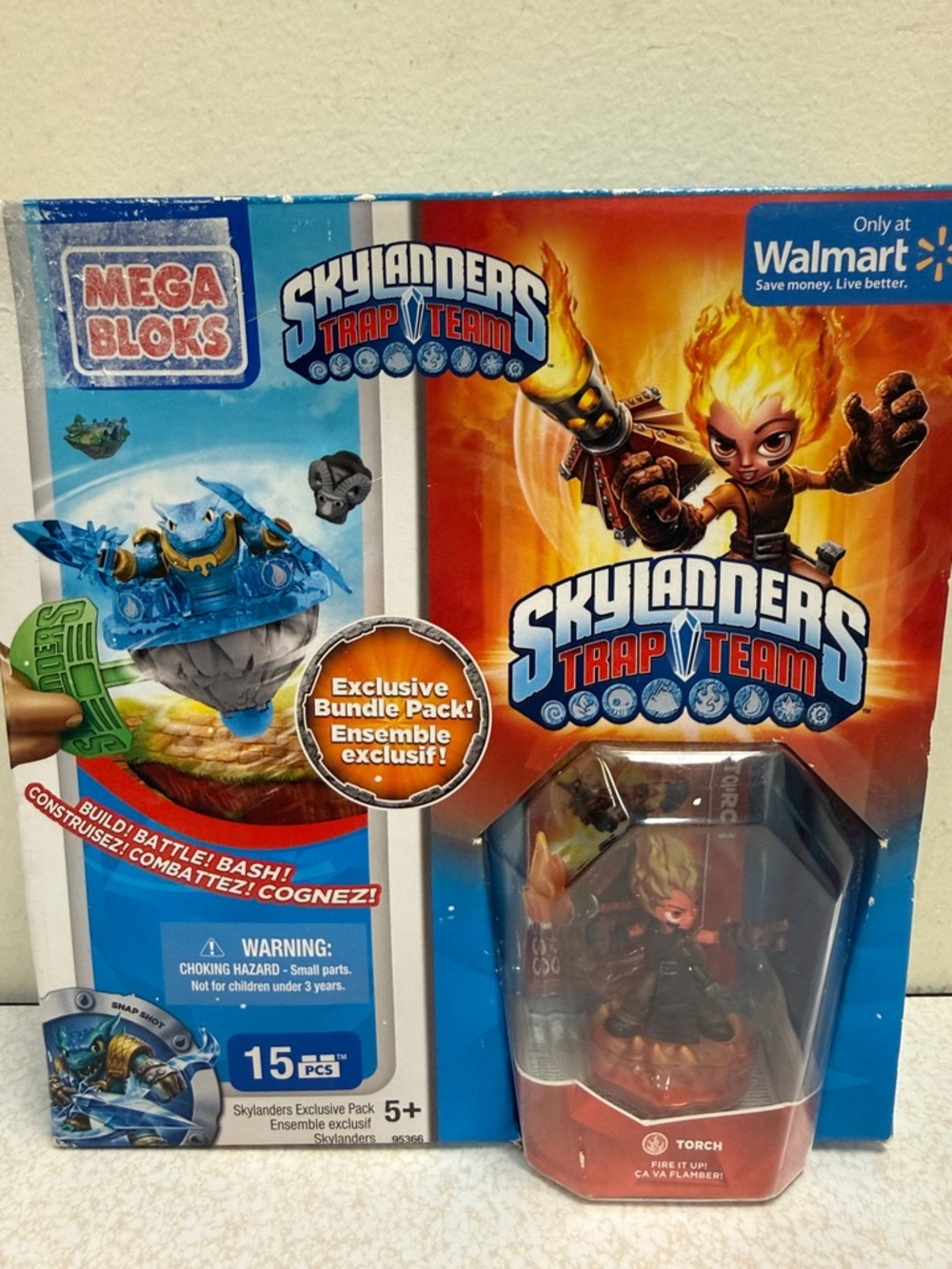 2014 NIB Mega Bloks Skylander Torch Toy